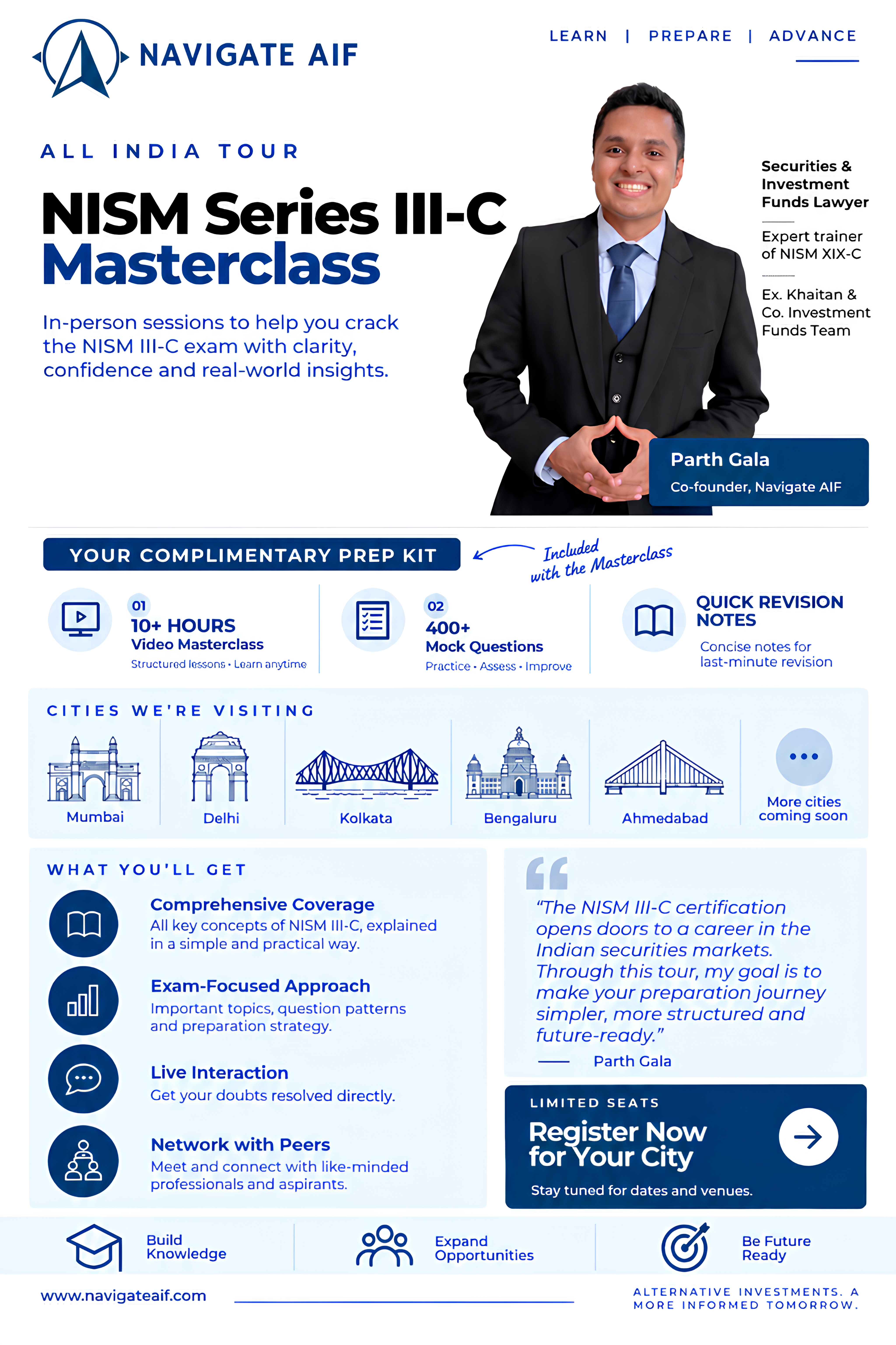 NISM Series III-C Masterclass — register now